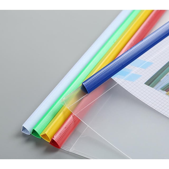 unbranded 20Ud Transparente Con Barra Deslizante Para Protección De Documentos A4