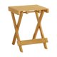 thumbnail image 3 of Taburete plegable, taburete portátil para acampar, silla de camping para playa, patio, madera, 3 of 9