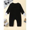 thumbnail image 3 of Bagilaanoe Toddler Baby Girl Boys Jumpsuits Long Sleeve Bodysuits 3M 6M 12M 18M 24M 3T Infant Fall One Piece Rompers, 3 of 9