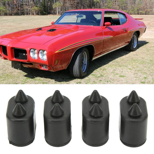 Parachoques Del Cuerpo De La Jamba De La Puerta, Kit De Tope De Tope Del Parachoques De La Puerta De Goma De Alta Dureza Para El Coche