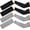 Black&Gray, variant on 4 Pair Protective Arm Sleeves for Thin Skin Anti-Cut Burn Resistant Cover Forearm Sleeve for Cooking Construction(Gray, 7.9 Inch)