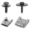 thumbnail image 4 of Geelife 24pcs Engine Undertray Clips Screws Under Cover Rivets for Mercedes-Benz E-Class, 4 of 8