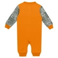 thumbnail image 3 of Newborn & Infant   Tennessee Orange Tennessee Volunteers Playbook Colorblock Long Sleeve Coveralls, 3 of 3