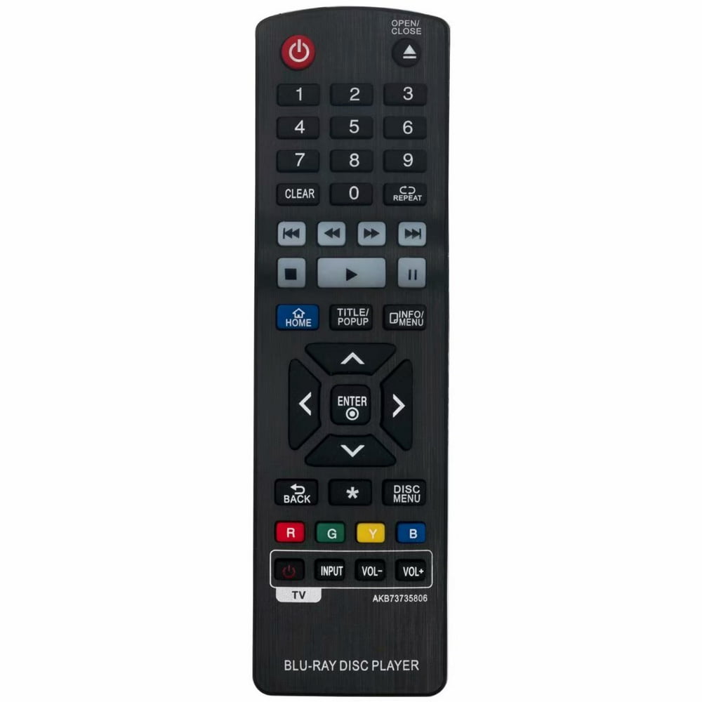 New AKB73735806 remote control for LG DVD/ BluRay Player BP340 BP350