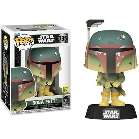 Funko Pop Boba Fett GLOW Legacy Star Wars Vinyl Figure 735