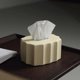 thumbnail image 4 of Decoración sencilla con caja de pañuelos, mesa de centro, papel de fumar, servilleta creativa, 4 of 5