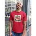thumbnail image 2 of I Hate Burpees Men Red T-Shirt, Male Small, 2 of 4