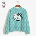 thumbnail image 2 of Sudadera de manga larga con estampado de HELLO KITTY para mujer, suéter informal, ropa Harajuku, moda de otoño e invierno, 2 of 4