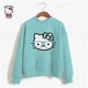 thumbnail image 2 of Sudadera de manga larga con estampado de HELLO KITTY para mujer, suéter informal, ropa Harajuku, moda de otoño e invierno, 2 of 4