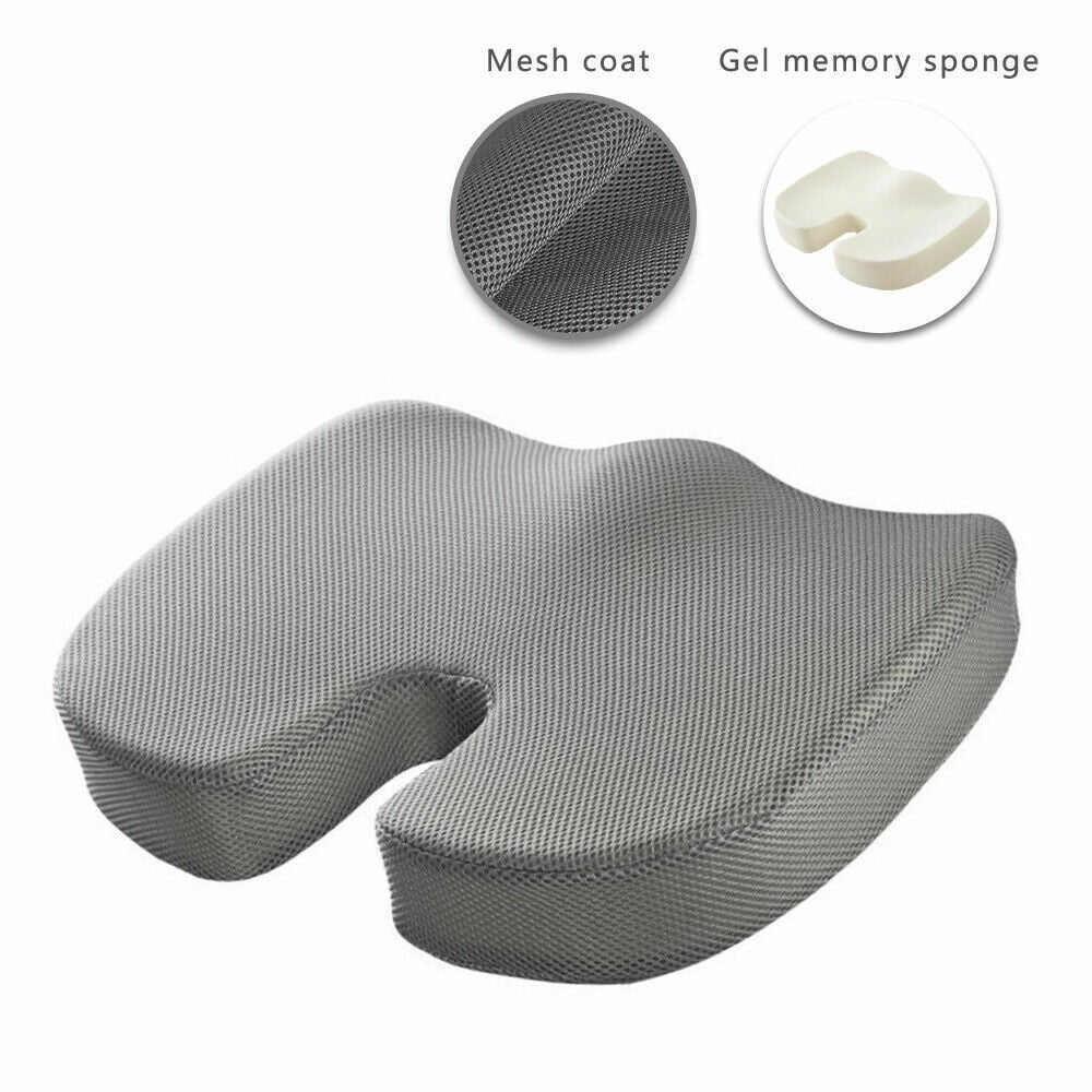 Gel-Enhanced Memory Foam Ergonomic Seat Cushion by Node