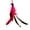 Hot Pink, variant on Qyaukm Interactive Feather Teaser Wand Toy for Cats & Kittens, Fun Play with Bird-Like Feathers for Chasing & Exercise, Encourages Natural Hunting Instincts for Indoor Play & Bonding