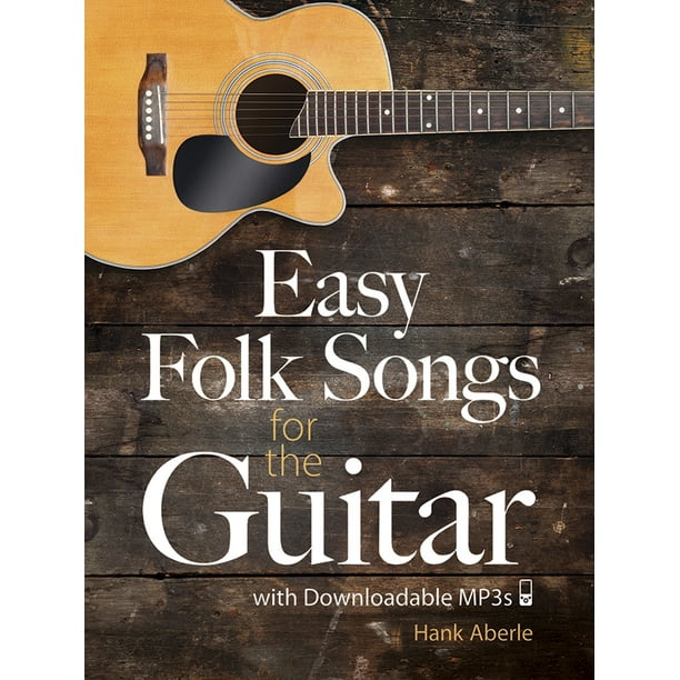Easy Folk Songs for the Guitar (Paperback)