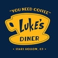 thumbnail image 2 of Luke's Diner - TV Show Funny T Shirt - Small - Navy, 2 of 5
