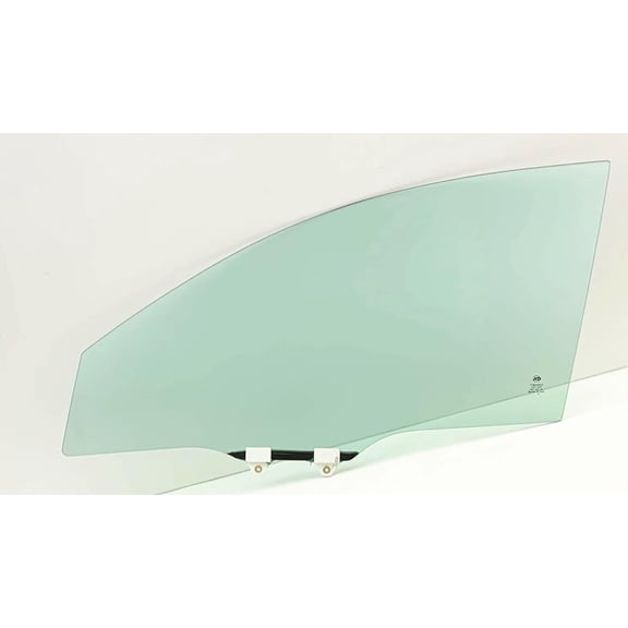 Tempered Driver Left Side Front Door Window Door Glass Compatible with Honda Accord 2018-2025 / Accord Hybrid 2023-2025 4-Door Sedan Models