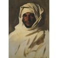thumbnail image 3 of Sargent, John Singer 14x18 Black Modern Framed Museum Art Print Titled - A Bedouin Arab 1891, 3 of 5