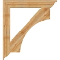 thumbnail image 3 of Ekena Millwork 6"W x 44"D x 48"H Westlake Traditional Rough Sawn Bracket, Western Red Cedar, 3 of 4