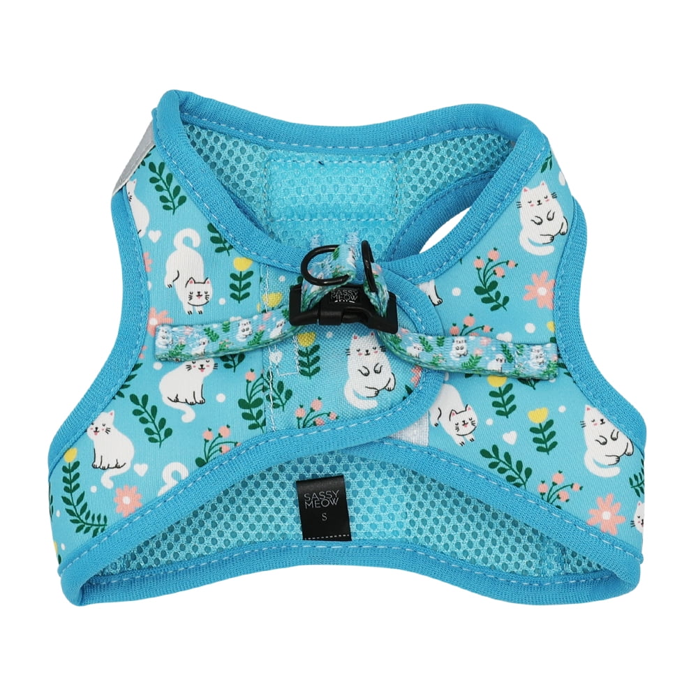 Sassy Meow Cat Step-In Harness Small - Purrs & Petals