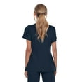 thumbnail image 2 of Grey's Anatomy Signature 2130 Women's Mock Wrap Scrub Top Graphite XXS, 2 of 2