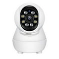 thumbnail image 2 of Electrónica, Hogar inteligente, Seguridad, Cámara de seguridad inteligente, Cámara HD 1080p WiFi de 2,4 GHz con visión nocturna, audio bidireccional, detección de movimiento y almacenamiento de tarjet, 2 of 9