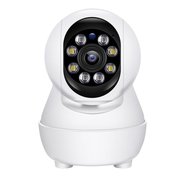 Cámara de seguridad inteligente Pisexur Electronics para hombres, cámara HD 1080p, wifi de 2,4 GHz con visión nocturna, audio bidireccional, detección de movimiento y almacenamiento de tarjetas, cáma