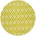 thumbnail image 4 of SAFAVIEH Cedar Brook Dubhan Geometric Cotton Area Rug, Lime/Ivory, 5' x 8', 4 of 8