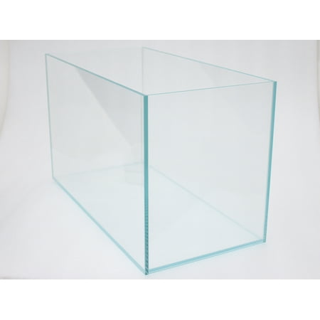 Glass Fish Tank Square Fish Tank for Fish Farming 23.6 *11.8 *13.8