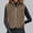 brown, variant on Winter Fleece Sleeveless Zip Up Vest Stand Collar Workout Running Sports Jacket for Men Women