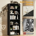thumbnail image 2 of Homall 6-Shelf Standing Bookcase, Sturdy Storage for Home Office, Living Room,Black, 2 of 7