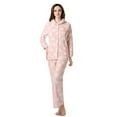thumbnail image 3 of Richie House Women's Dot Bathrobe Robe Set RHW2497, 3 of 3