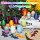 thumbnail image 3 of Huevos de dragón mini impresos en 3D bgezxuy, 12 piezas, juguetes antiestrés, 3 of 7