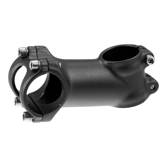 Unique Bargains 31.8 70mm 17 Degree Bike Stem Short Handlebar Adjustable Stem Aluminum Alloy Black 1Pcs