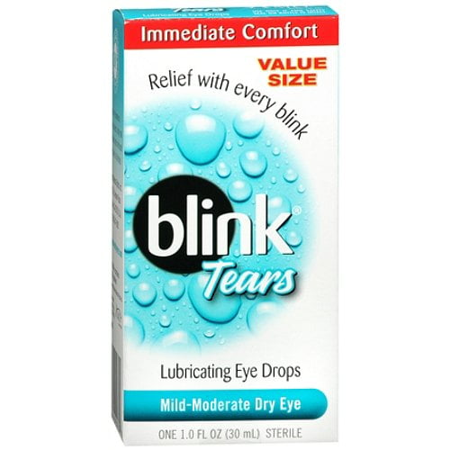 Blink Tears Dry Eyes Lubricant Eye Drops By Amo 30 Ml, 3 Pack