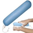 thumbnail image 1 of KkaFFe Cabezal de cepillo de baño con esponja para la espalda, cepillo de malla para baño, cabezal de cepillo para el cuerpo para personas mayores, ayuda para bañarse y ducharse (cabeza azul), 1 of 2