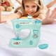 thumbnail image 2 of Mini máquina de coser para niños, juguete de aprendizaje DIY para reparaciones rápidas para niñas principiantes azul, 2 of 8