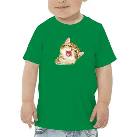 

A Meowing Kitten T-Shirt Toddler -Kayomi Harai Designs 2 Toddler