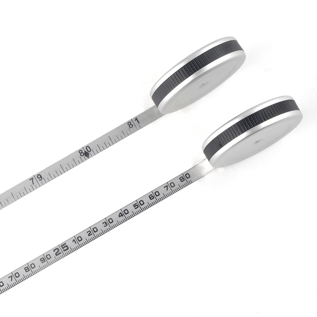 Double Scale Measurement Ruler Tape Measure Easy Pocket Carrying