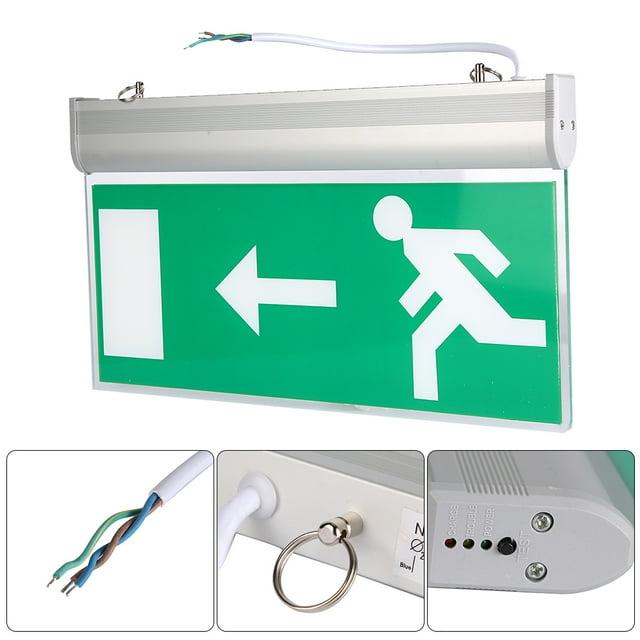 Panneau Lumineux d'Urgence, avec Panneau Acrylique de Haute Qualité LED, pour Supermarchés
