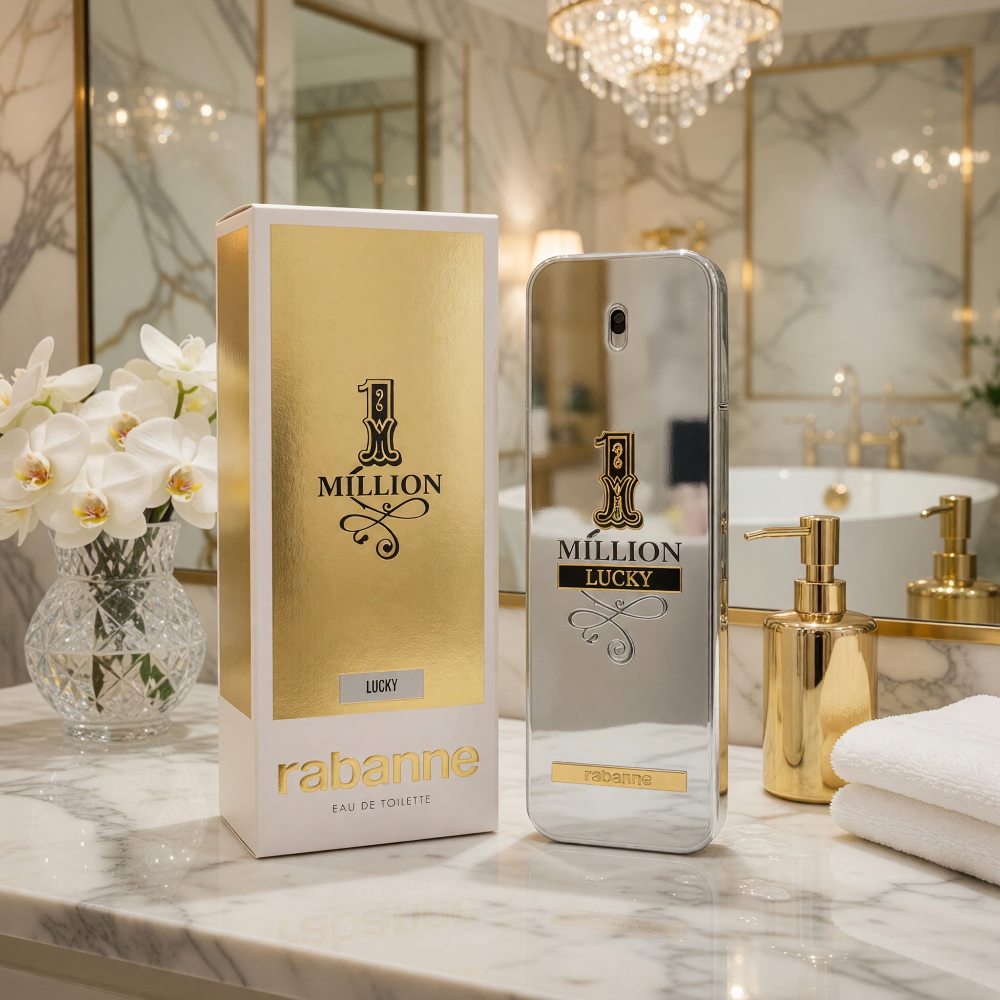 香水(男性用) Paco Rabanne 1 Million Lucky 100ml Paco Rabanne, 1 Million Lucky, 3.4 fl oz EDT for men - Walmart.com