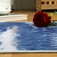 Tzou Modern Abstract Area Rugs 9x12 Colorful Washable Living Room
