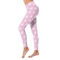 thumbnail image 2 of Shadoumai Easter High-Waisted Yoga Pants for Women Cute Rabbit Leggings Long Leggings for Sport Running, 2 of 4