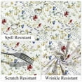 thumbnail image 4 of Rustic Wildflower Tablecloth 60x102 Inch Rectangular,Seasonal Floral Washable Table Cover for Party Picnic Dinner Decor, 4 of 5