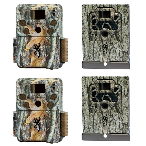 Caméras de Trail Bronzantes, 2 Pack + Coffres de Sécurité