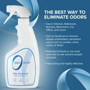 Zero Odor Molecular Odor Eliminator Spray Multi-Purpose Air & Surface Deodorizer Smell Remover 16 oz