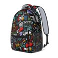 thumbnail image 2 of I Love My Dogs Art Backpack for School,Cute School Bag,Schoolbag with Adjustable Shoulder Straps & Padded Back,15.3"x11"x6.7", 2 of 6