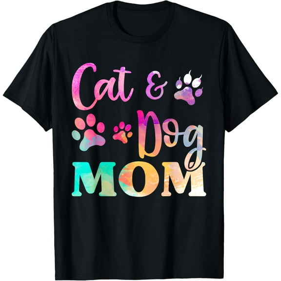 t-shirt Pet Cat Dog Mom Shirt For Women, Mothers Day T-Shirt.