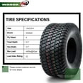 thumbnail image 3 of Set 2 WANDA 13x5.00-6 Lawn Mower Utility Cart Turf Tires 13x5x6 /4 ply - 13014, 3 of 5