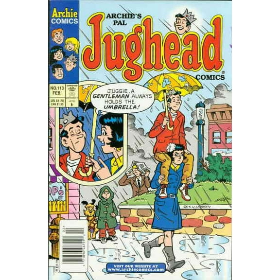 Archie's Pal Jughead Comics #113 VF ; Archie Comic Book