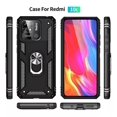 thumbnail image 2 of Funda para Xiaomi Redmi 10C con Cristal Templado Color Negro Genérica Compatible Redmi 10C, 2 of 3