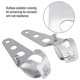 thumbnail image 3 of 35-43mm Motorcycle Headlight Mount Bracket Fork Tube Clamp Kit Black for Chopper Cafe Racer, 3 of 4