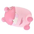 thumbnail image 3 of Linda alcancía con cerradura para niños y niñas, hucha de plástico irrompible, tarro de ahorro para niños de gran capacidad, color rosa, 3 of 12